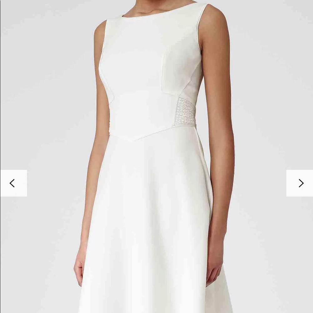 Reiss Jade Peat back dress